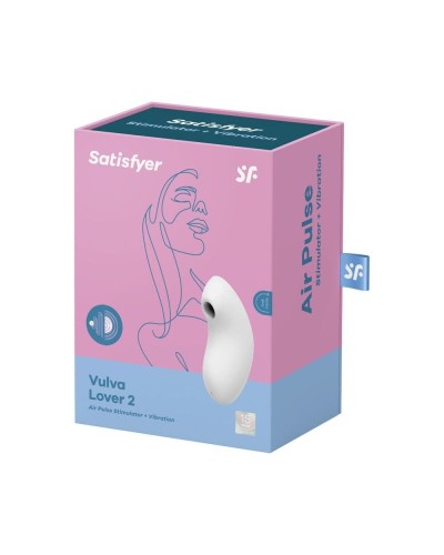 Вакуумний вібратор Satisfyer Vulva Lover 2 White