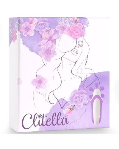 Стимулятор з імітацією оральних ласк FeelzToys - Clitella Oral Clitoral Stimulator Purple