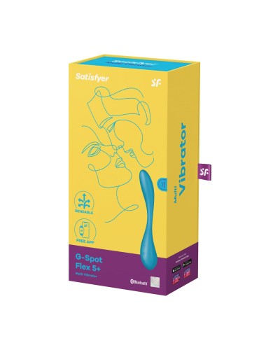 Універсальний вібратор Satisfyer G-Spot Flex 5+ Petrol