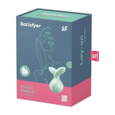 Вібратор Satisfyer Viva la Vulva 3 Mint
