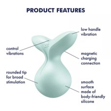 Вібратор Satisfyer Viva la Vulva 3 Mint