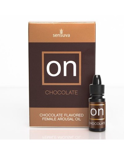 Возбуждающие капли для клитора Sensuva ON Arousal Oil for Her Chocolate (5 мл) со вкусом шоколада