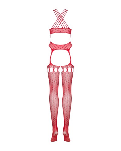 Obsessive Bodystocking G313 red S/M/L