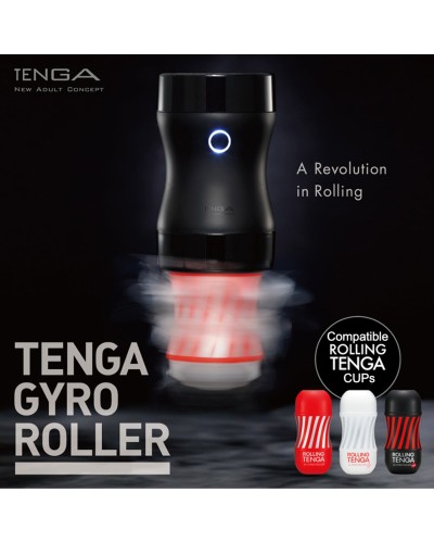 Мастурбатор Tenga Rolling Tenga Gyro Roller Cup Gentle, новий рельєф для стимуляції обертанням