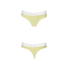Спортивные трусики-стринги Passion PS007 PANTIES yellow, size S
