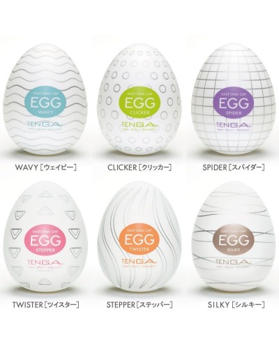 Набір Tenga Egg Variety Pack (6 яєць)