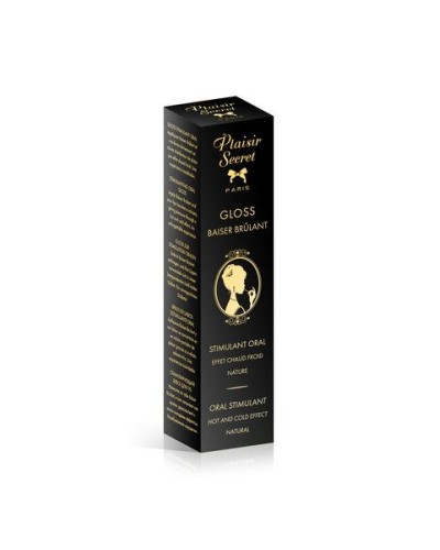 Стимулювальний блиск для губ Plaisirs Secrets Stimulating Oral Gloss Baiser Brulant (7 мл)