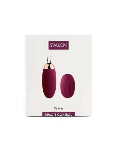 Віброяйце з пультом керування Svakom Elva Violet