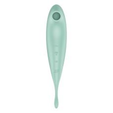 Смарт-вібратор для клітора з вакуумною стимуляцією Satisfyer Twirling Pro+ Mint