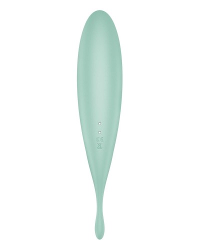 Смарт-вібратор для клітора з вакуумною стимуляцією Satisfyer Twirling Pro+ Mint