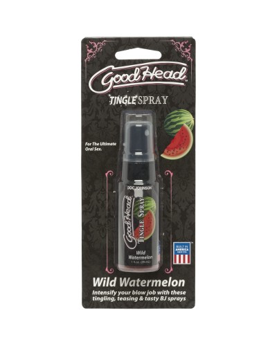 Спрей для минета Doc Johnson GoodHead Tingle Spray – Watermelon (29 мл) со стимулирующим эффектом