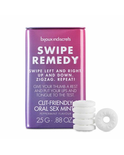 Мятные конфеты Bijoux Indiscrets Swipe Remedy – clitherapy oral sex mints, без сахара, срок 31.08.23