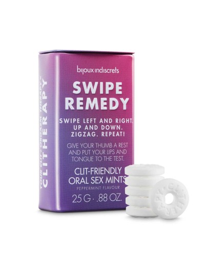 Мятные конфеты Bijoux Indiscrets Swipe Remedy – clitherapy oral sex mints, без сахара, срок 31.08.23