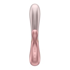Смарт вібратор-кролик із підігрівом Satisfyer Hot Lover Pink