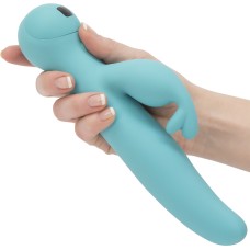 Вібратор-кролик з сенсорним управлінням і ротацією Touch by SWAN - Trio Teal