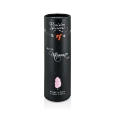 Масажна олія Plaisirs secrets Candy Floss (59 мл) з афродизіаками, їстівна, подарункове паковання