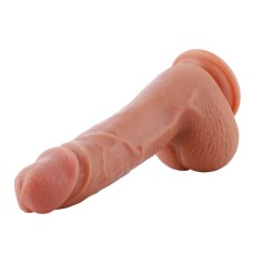 Ультрареалістичний фалоімітатор для секс-машин Hismith 8.3″ 2-layers Silicone Flesh Dildo, двошарови