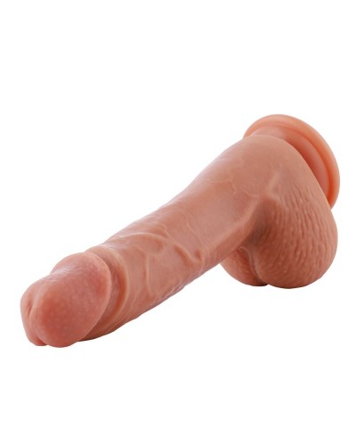 Ультрареалістичний фалоімітатор для секс-машин Hismith 8.3″ 2-layers Silicone Flesh Dildo, двошарови