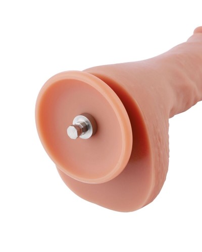 Ультрареалістичний фалоімітатор для секс-машин Hismith 8.3″ 2-layers Silicone Flesh Dildo, двошарови