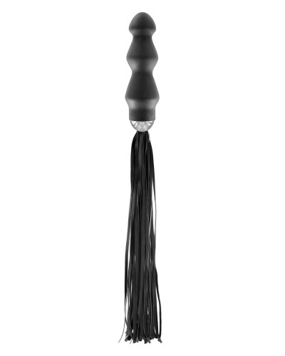 Флогер з ручкою - анальним плагом Fetish Tentation Whip with Plug Handle