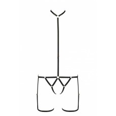 Портупея-стрепи на все тіло BRENDA black L/XL - Passion Exclusive