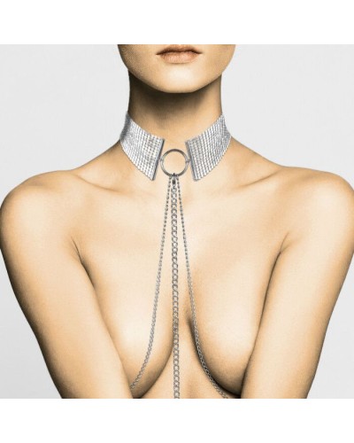 Украшение Bijoux Indiscrets Desir Metallique Collar - Silver