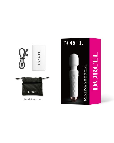 Минивибромассажер Dorcel Wand Mini Wanderful White