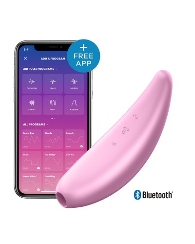 Вакуумный клиторальный стимулятор Satisfyer Curvy 3+