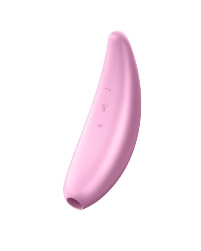 Вакуумный клиторальный стимулятор Satisfyer Curvy 3+