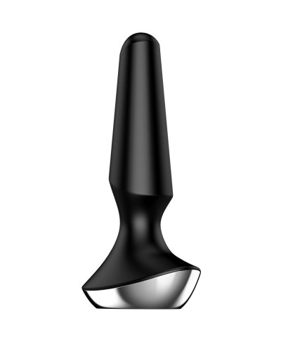 Анальна смарт-вібропробка Satisfyer Plug-ilicious 2 Black