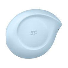 Вакуумный клиторальный стимулятор с вибрацией Satisfyer Sugar Rush Blue (мятая упаковка)