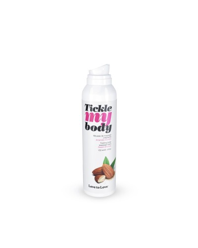 Масажна піна Love To Love TICKLE MY BODY SWEET ALMONDS (150 мл) зволожувальна