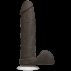 Фалоімітатор Doc Johnson The Realistic Cock 8 inch Black - ULTRASKYN, Vack-U-Lock, діаметр 5,1 см