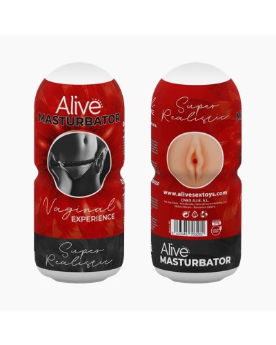 Мастурбатор-вагина Alive Vaginal Experience RED