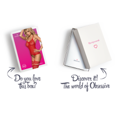 Obsessive Bodystocking F214 red S/M/L