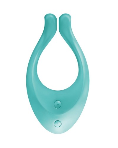 Вибратор для пар Satisfyer Endless Love Turquoise, 3 независимых мотора, многофункциональный