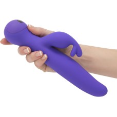 Вібратор-кролик з сенсорним управлінням і ротацією Touch by SWAN - Trio Purple