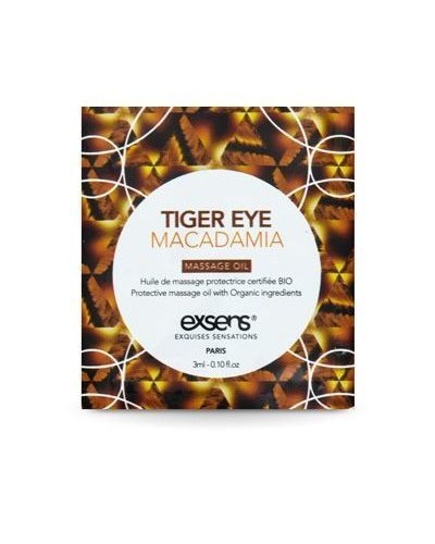 Пробник масажної олії EXSENS Tiger Eye Macadamia 3мл