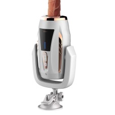 Секс машина на присоску Leten Wolverine з фалоімітатором, амплітуда 3-5 см