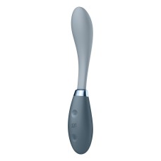 Вібратор Satisfyer G-Spot Flex 3 Grey, гнучкий стовбур із фіксацією положення