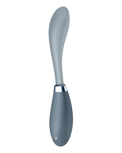 Вібратор Satisfyer G-Spot Flex 3 Grey, гнучкий стовбур із фіксацією положення