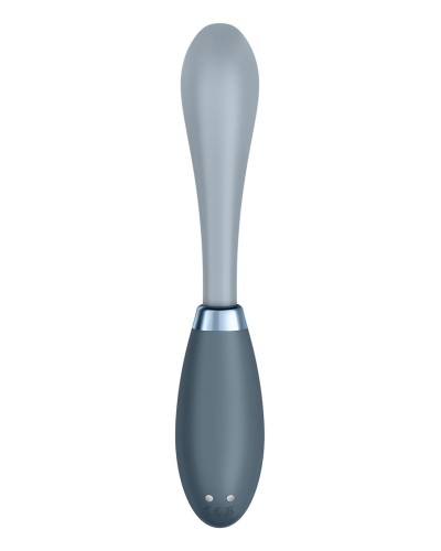 Вібратор Satisfyer G-Spot Flex 3 Grey, гнучкий стовбур із фіксацією положення