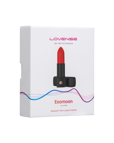 Вибратор-помада Lovense Exomoon, работает через приложение