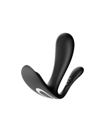 Двойной смарт-вибратор в трусики Satisfyer Top Secret+ Black