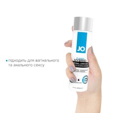 Густа змазка водно-силіконова System JO Classic Hybrid (120 мл) без парабенів, гліцерину та олій