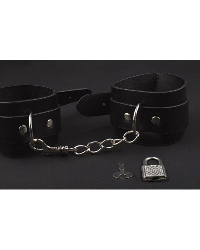 Набір MAI BDSM STARTER KIT Nº 75 Black: батіг, кляп, наручники, маска, нашийник, мотузка, затискачі