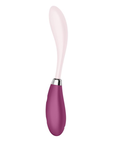 Вібратор Satisfyer G-Spot Flex 3 Red, гнучкий стовбур із фіксацією положення