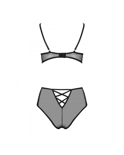 Эротический комплект с рисунком LOVELIA BIKINI black L/XL - Passion