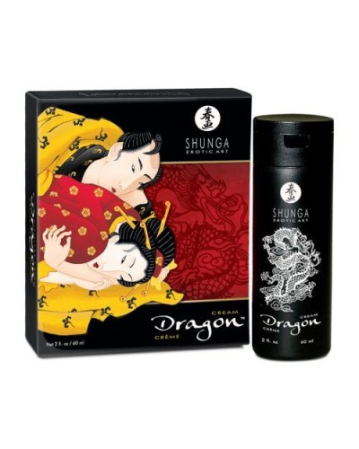 Стимулирующий крем для пар Shunga SHUNGA Dragon Cream (60 мл), эффект тепло-холод и покалывание