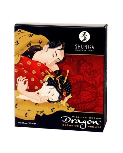 Стимулирующий крем для пар Shunga SHUNGA Dragon Cream (60 мл), эффект тепло-холод и покалывание